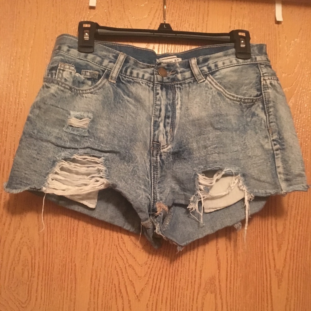 American Bazi Denim Shorts